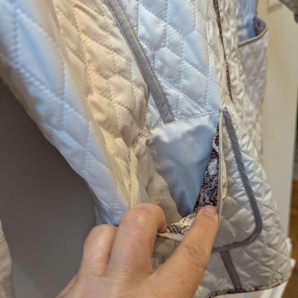 Quilted Jacket with Zip Closure - Picture 5 of 7